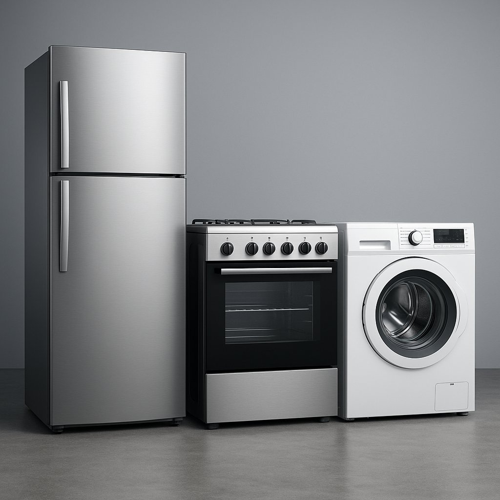 Geladeira, fogão e máquina de lavar — AL Serviços